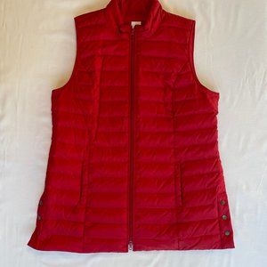 Beautiful Red J Jill Vest